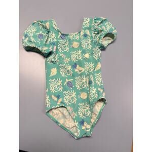 Mini Boden Mermaid & Turtle Swimsuit Girls 4-5Y, 110cm, 3159